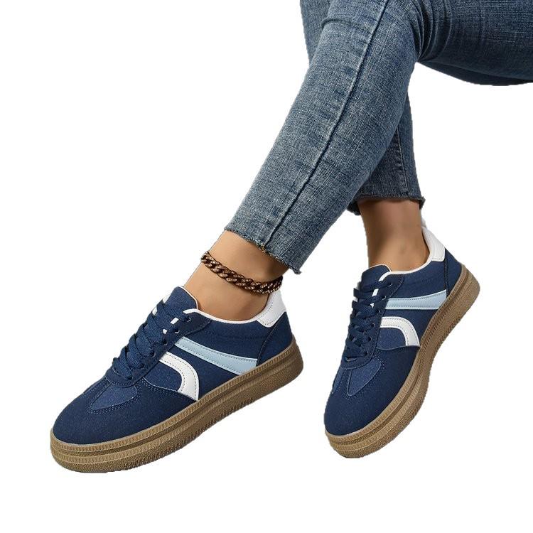 Exclusive Plus Size Retro German Training Shoes - Lightweight, Soft Sole, Lace-Up Sports Casual for Men & Women
