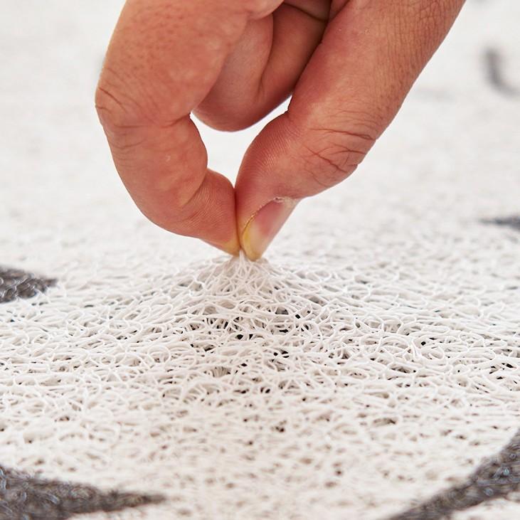 Light Luxury High-End Door Floor Mat, Dirt-Resistant, Wear-Resistant And Non-Slip Mat, Household Tailor-Able Mud Scraping Soil Silk Ring Floor Mat