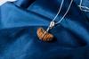 Natural 1 Mukhi Rudraksha (Kaju Dana) Pendant In 925 Silver | Pendant for Moksha, Enlightenment, Crown Chakra & Shiva Energy | Lab Certified