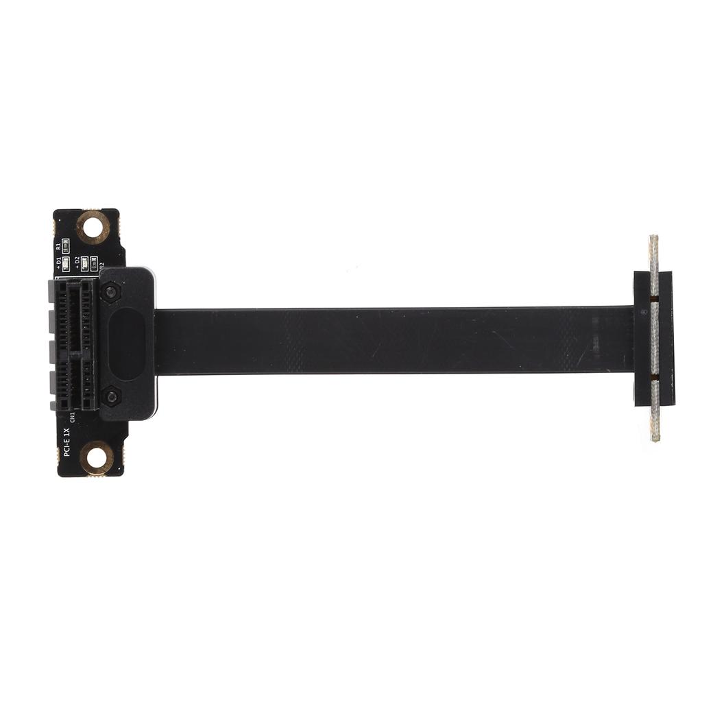 Extension Cable PCIE 1X Dual 90 degrees  Network Adapter with LED Indication Gen3 8Gbps