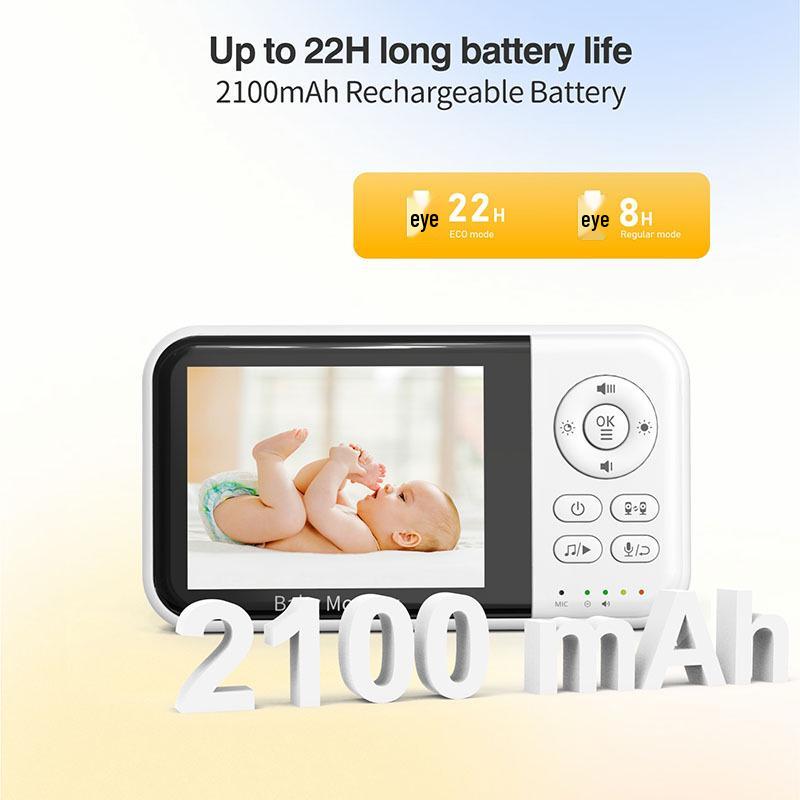 2.8  Digital Wireless Baby Monitor with Two-Way Talk EU Plug