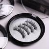 Natural Slimming Magnetic False Eyelashes Handmade False Eyelashes Set 3D Mink Lashes  Make Up