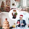 Christmas Candlestick Holder Resin Nutcrackers Nutcracker Candle Holder For Home Living Room Thanksgiving Mantel Household Dorm