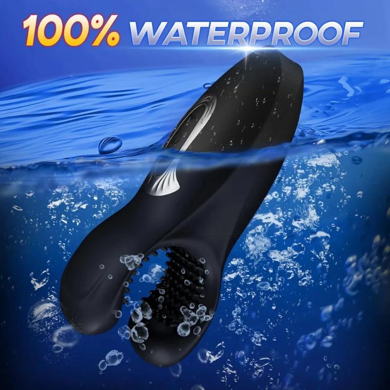 Herren Eichel Trainer & Vibrations-Trainer – Verzögerungsverstärker, Ausdauer-Masturbator & Penis-Massagegerät für anhaltendes Vergnügen