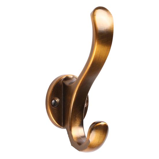 Wall-Mounted Alloy Hook Entrance Key Hanger Heavy Duty Bedroom Coat Scarf Hanger Wall Hook for Entryway Bathroom Kitchen