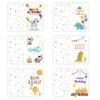 Happy Birthday Card for Kids - English Blessing with Envelope, Party Decoration
