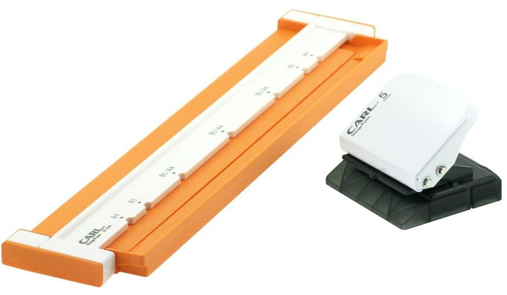 

Carl Neo Gauge 26-Hole or 30-Hole Punch - Orange [