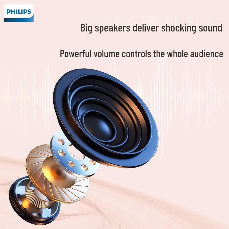 Philips SBM609 Portable Amplifier & Bluetooth Speaker (CN Version)