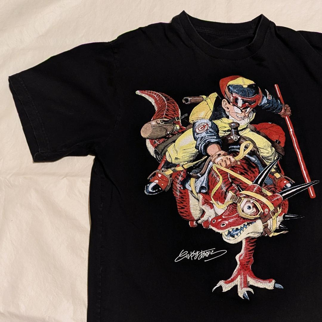 

[USED] Akira Toriyama Dragon Ball Son Goku Vintage 90s Manga Anime T-Shirt Shonen Jump