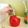 500ML Apple Ceramic Lotion Bottle Ceramic Press Bottle Toilet Wash Shampoo Shampoo Empty   Split Bottle Shampoo Dispense