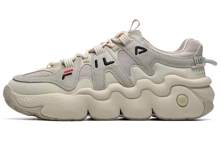 Men's Sneakers FILA Low Top Casual Shoes Men's Beige