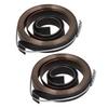 2Pcs Bench Drill Press Return Spring Chromeplate Robust Stable Quill Feed Return Coil Spring
