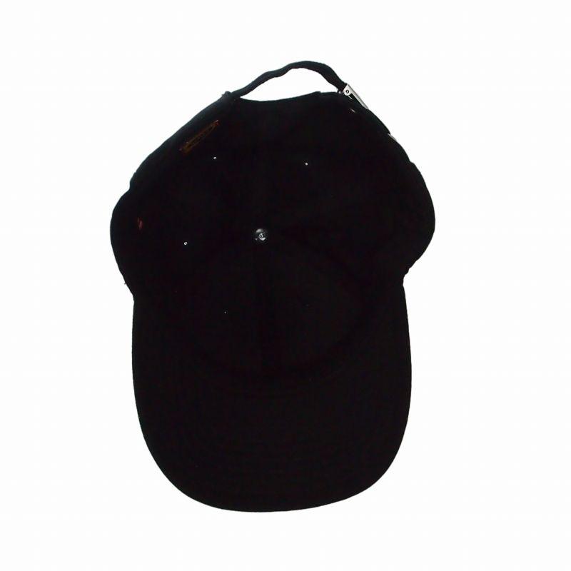 Used HUMAN MADE HEART BADGE 6PANEL TWILL CAP Heart Badge 6 Panel Twill Cap Hat Black Black HM31GD031