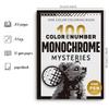 Cross 100: Color by Number Monochrome Mysteries HD Edition