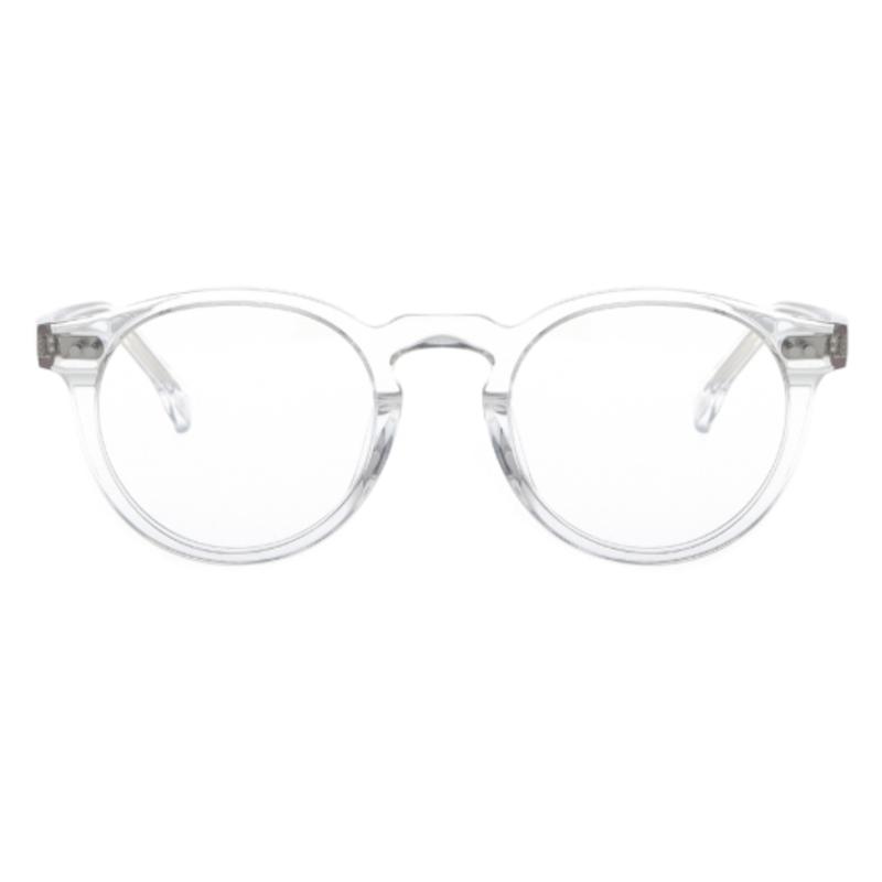 

aloeyewear [ALOXROUNZ] AR7003A C3 Vintage Frame Round Clear Transparent Horn-rimmed Glasses NONE