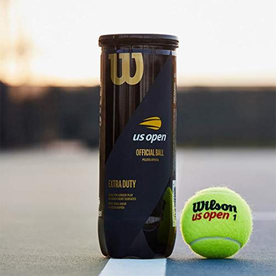 Wilson Pressure Rised Ball US Open Extra Duty Tennis Balls Case by Wilson - [item]