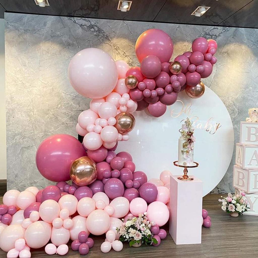 Vintage Green Balloon Garland Party Decoration, Birthday Wedding Balloon Arch Background Balloon Garland