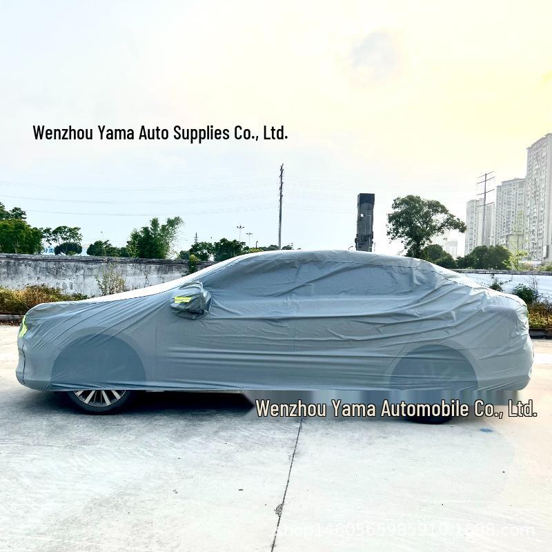 Yama Waterproof Cycling Car Cover - High Quality, Thickened, Outdoor Dustproof, Universal Size