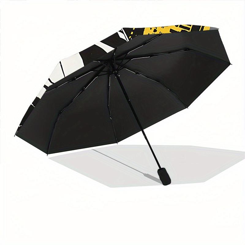 Fast Furious Car Automatic Open/close Umbrella, Heavy-Duty Iron Frame, Folding Portable Design, Travel, Everyday Use 201