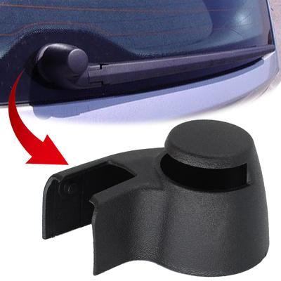 Rear Windscreen Wiper Arm Nut Cover Cap For Skoda Fabia 6Y 1999 - 2006 Tailgate Window Replacement Part 2000 2001 2002 2003 2004