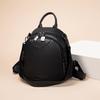Luxury Brands Mini Backpack Women Solid Color PU Leather Shoulder Bags New Fashion Small School Bags Lady Casual Travel Rucksack