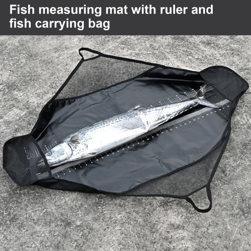 Fish Weigh Bag Fishing Bag Folding Fish Bag for Caught Fish Weigh Bag for Bass Fishing Weigh Slings Heavy Duty Fish Bag