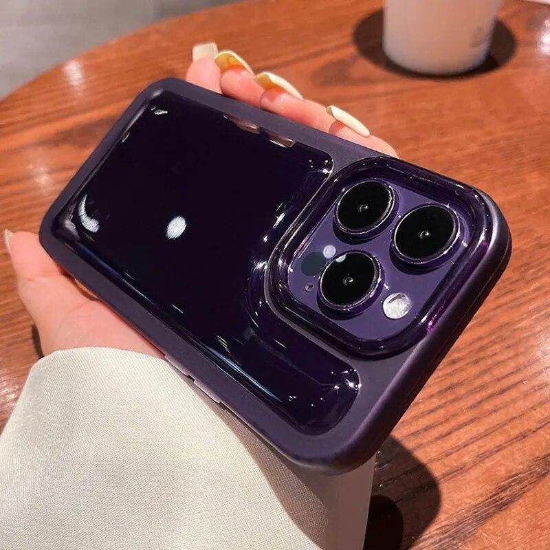 

Силиконовый противоударный прозрачный чехол на воздушной подушке для iPhone 15 14 13 12 11 Pro Max 15 Pro, простой желейный чехол яркого цвета, задняя крышка