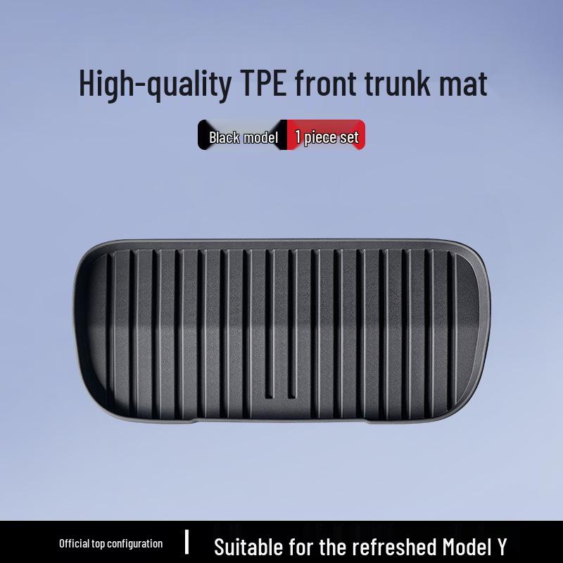 Tesla Model 3/Y Trunk Mats: Updated Front & Rear TPE Protective Accessories