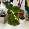 Easter Moss Rabbit Decor Garden Table Decorations Decorative Foam Statue Outdoor Easter Home Party Supplies