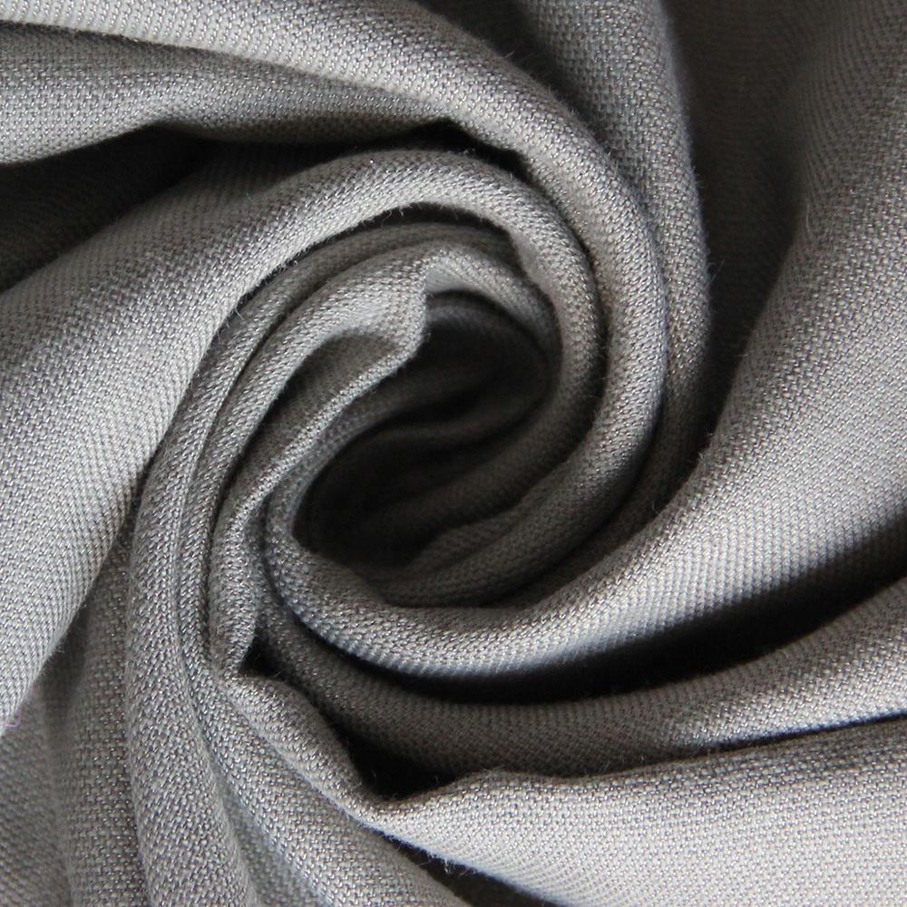 Silver Fiber Shielding Blanket Fabric - Anti-Radiation Conductive Material for Textiles серый