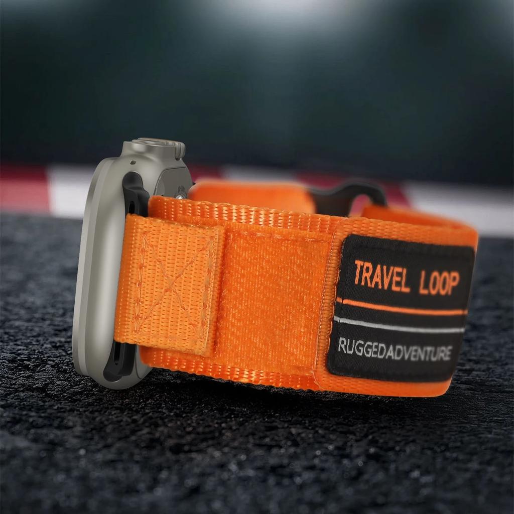 Trail Loop for Apple Watch Ultra Band 49mm 44mm 45mm 42mm Nylon Sport Correa Bracelet iWatch Ultra 2 Series 9 7 6 5 4 8 Se Strap