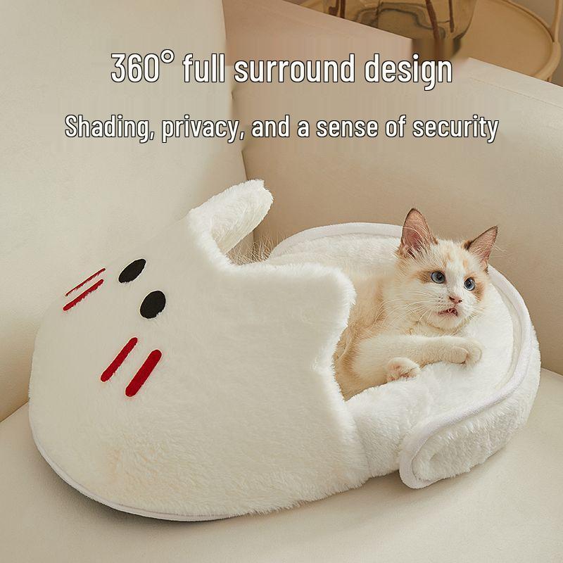 Universal Pet Nest: Four Seasons Cat & Dog Bed, Winter Sofa & Cool Mat