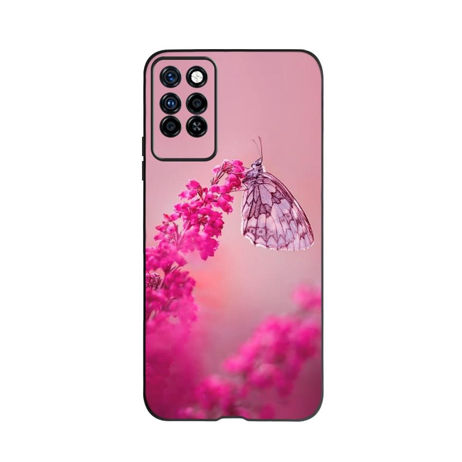Süße Hülle Für Infinix Note 10 Pro NFC X695C X695 Handyhülle Schwarzes Silikon Weiche Hülle Für Infinix Note 10 Funda Note10 Pro 6.95"
