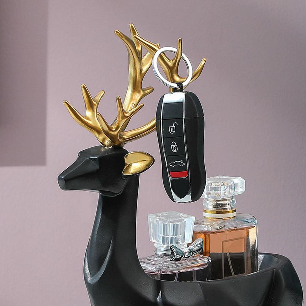 Deer Statues Sculpture Collectbles Figures Elk Figurines