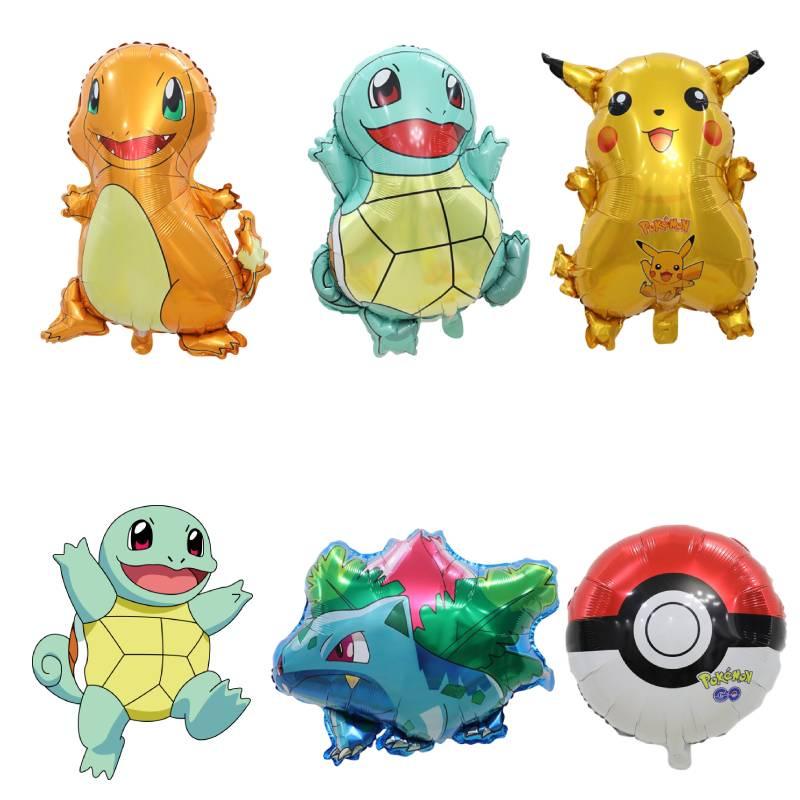Pokemon Age Set Pikachu Balloons Banner More For Your Kid's Birthday Party Decoration