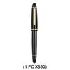 1/5 PCS JINHAO X850 Fountain Pen Black Barrel Gold Clip EF/F/M Iraurita Nib for Writing Office School Supplies Stationery