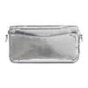 Coach Studio 20 Logo Large Sequin Flap Lock Leather Baguette Crossbody Bag Small Women Bags Silver CM428-LHSLV