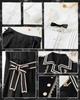 JIURUN Lolita Gothic Lolita Military Halloween Anime Mori Girl Trench Gothic Cute Costume, Uniform, Cosplay, Cosplay, Lolita, Coat, Shorts, Blouse,