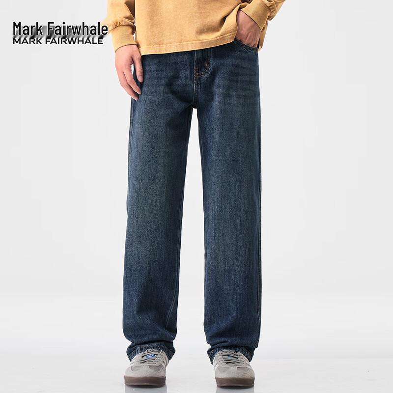 Mark Fairwhale Men's Straight Washed Jeans