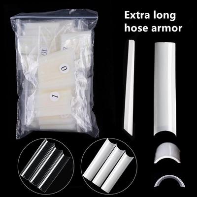 XXL Extra Lunghe Unghie Finte Quadrate Punte Unghie Finte C Curve Unghie Dritti Manicure Unghie Finte Acriliche Strumenti per Decorazione Unghie Acriliche