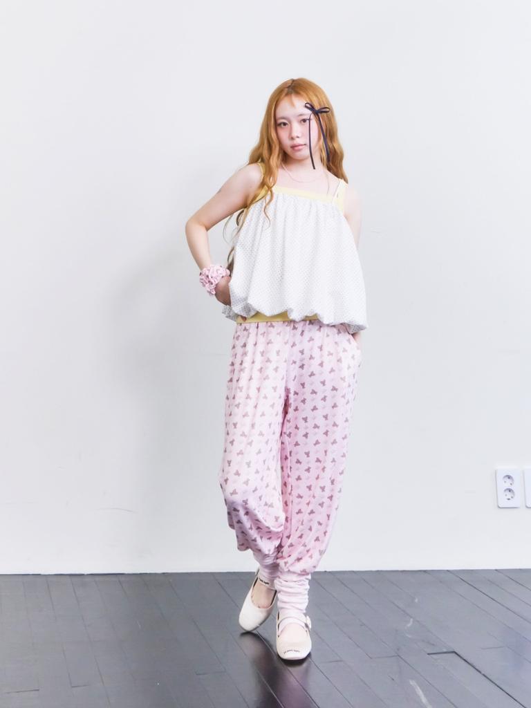 Guleumkim Sweet And Glutinous Ballet Lantern Stepping Pants