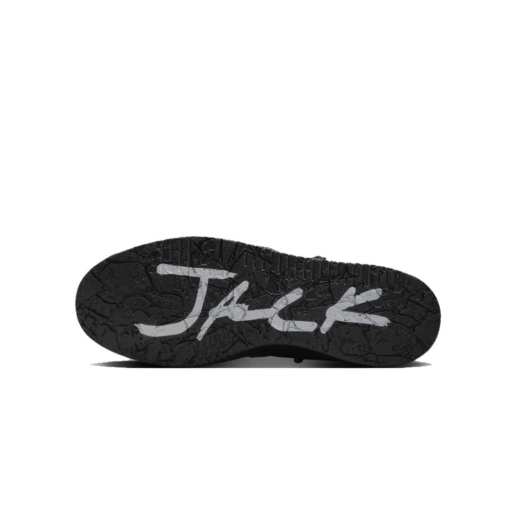 Travis Scott X Jordan Jumpman Jack Dark Matter Cushioning Low Top Basketball Shoes Unisex Black White FZ8117-204(Team1274-)