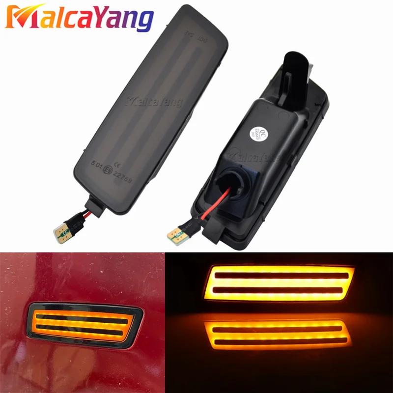 

2x динамических светодиодных боковых габаритных фонаря для автомобиля, последовательные указатели поворота для Volkswagen 2006-2009 MK5 Golf/GTI Rabbit 2005-2010 Jetta No Dynamic