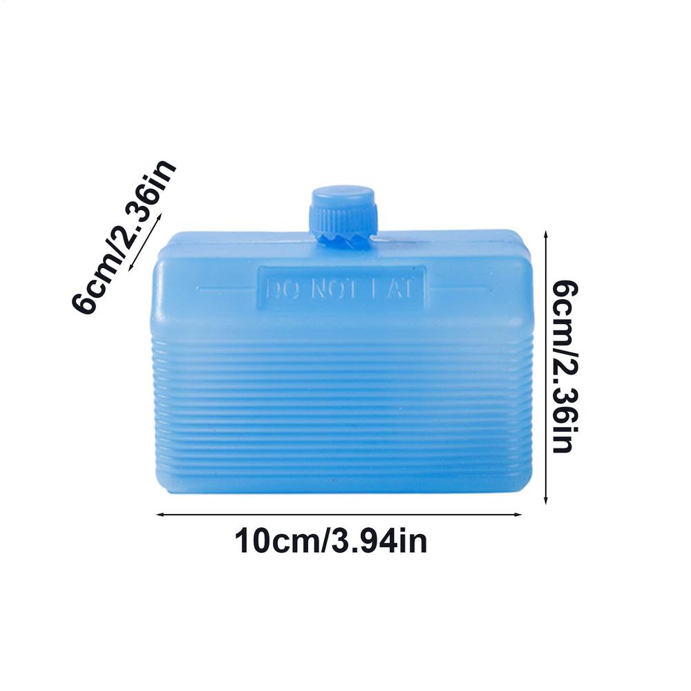 Freezer Ice crystal box Reusable Food Fresh Cooler Refrigeration Fresh Ice Board cold air transport for Camping Picnic Lunch Box