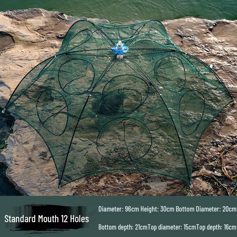 Automatic Folding Umbrella Shrimp and Fish Cage Net