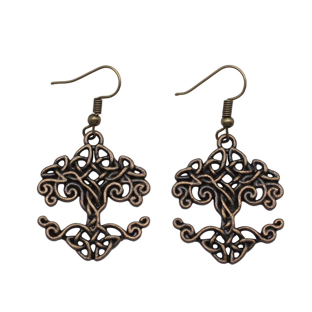 Drop & Dangle Earring Celtic Hexagram Kids' Jewelry MaterialsEarring Size 18x19mm QE006