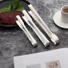 Stainless Steel Ice Tongs Small Lightweight Tongs Thickened Ice Clip Multifunctional BBQ Clip Ice Bucket