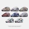 Tie-Dye Beret Women's Spring Summer Thin Cap Graffiti Forward Cap Men Newsboy Hat