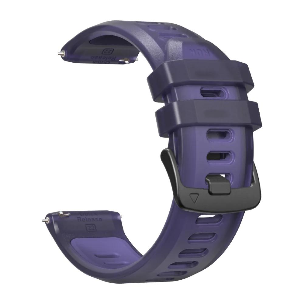 22mm Silicone Strap Forerunner  570-47mm 970 965 955 945 935 745 Watchband For Venu3 2 For Garmin Active Fenix ChronosWristband