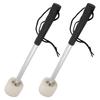 2Pcs Wollfilz Kopf Drumstick Starke Flexibilität Tragbare Rutschfeste Instrument Zubehör